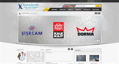 Desktop Screenshot of karadenizcam.net